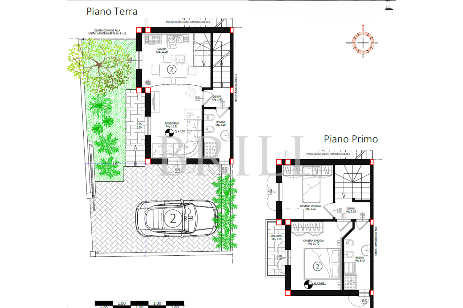 Orosei – Newly Built Two-Bedroom Apartments