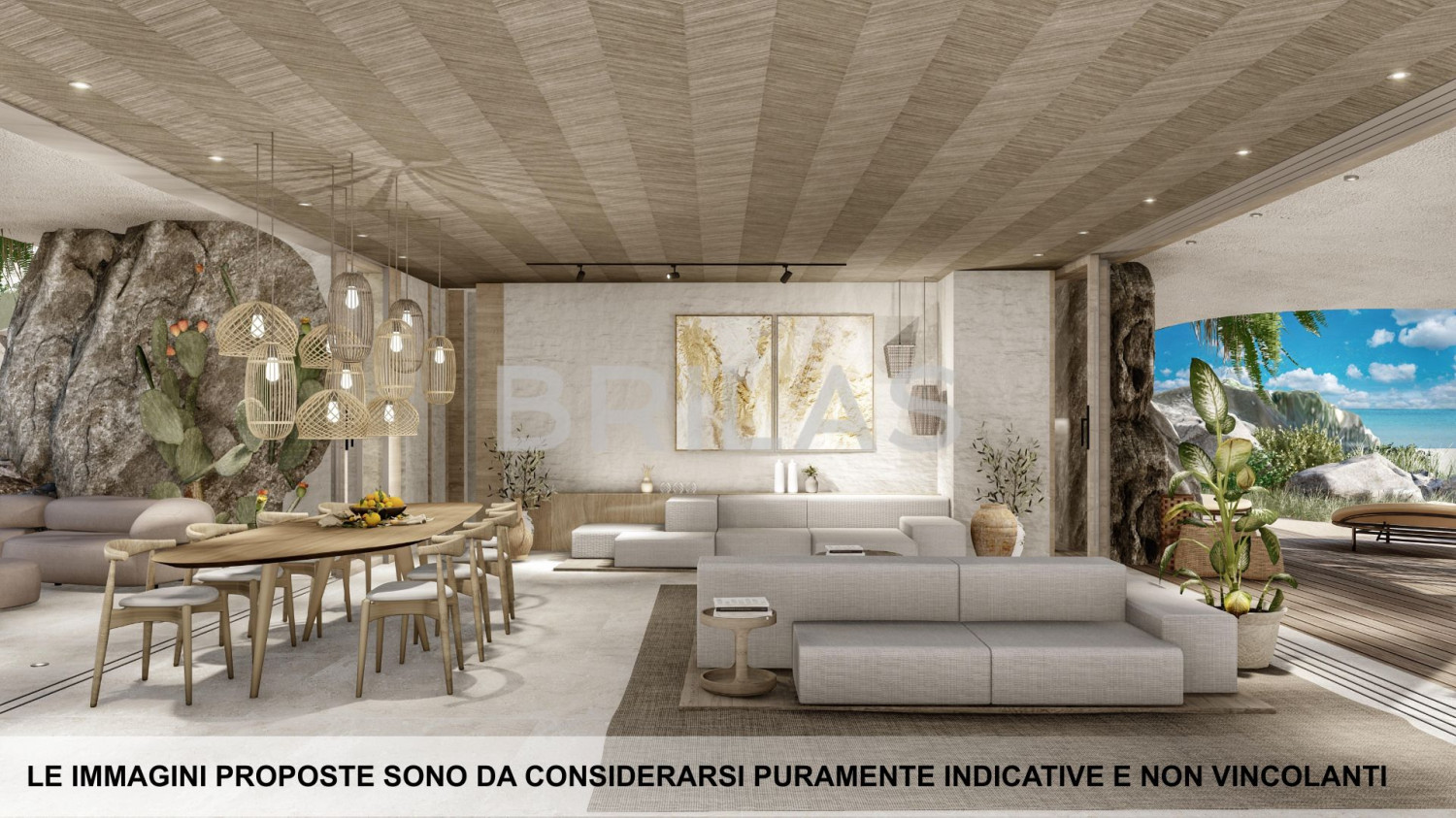 Villa di lusso fronte spiaggia con piscina e terrazze panoramiche