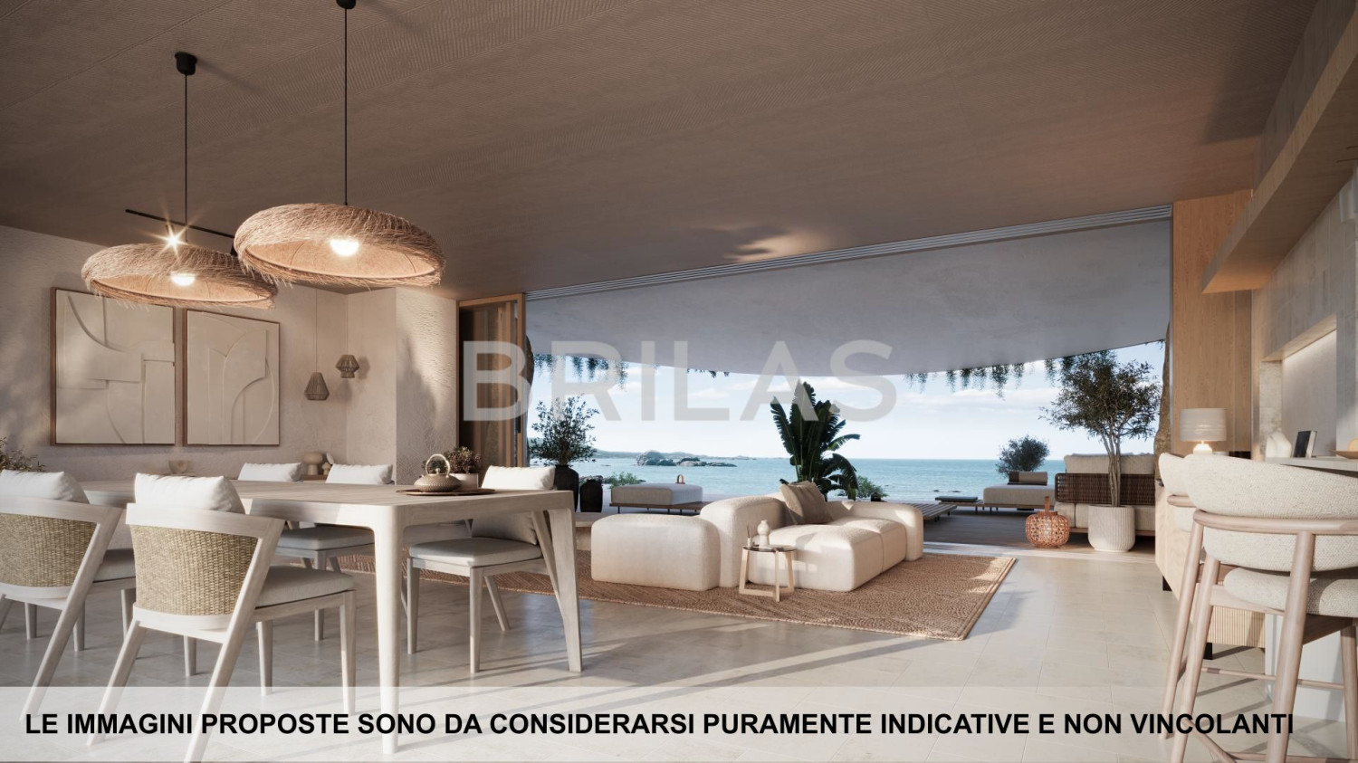 Villa di lusso fronte spiaggia con piscina e terrazze panoramiche