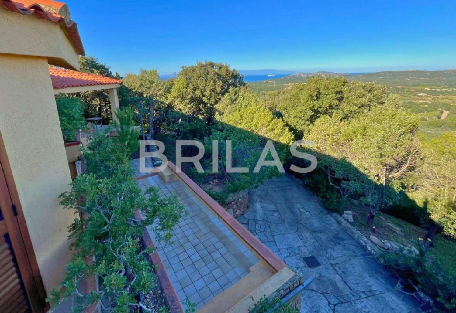 Tenuta di 16 ettari con villa, uliveto e vista mare