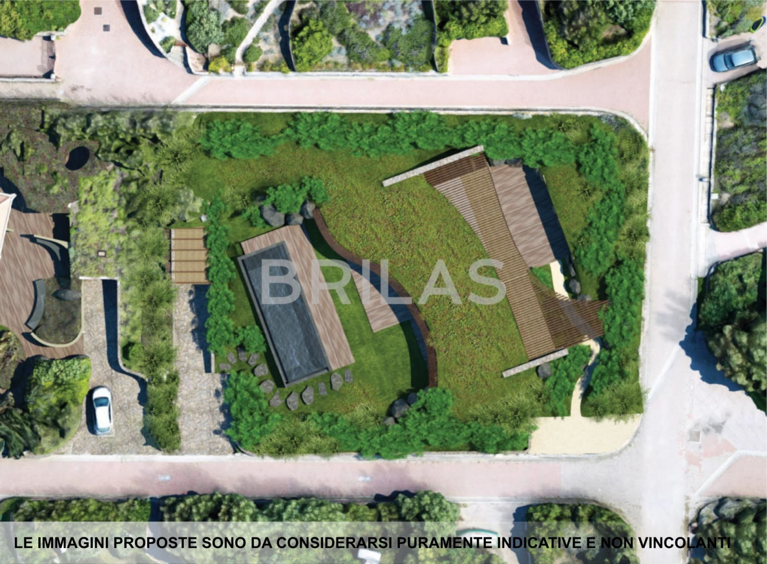 Villa di nuova costruzione a 50 metri dal mare con piscina e giardino