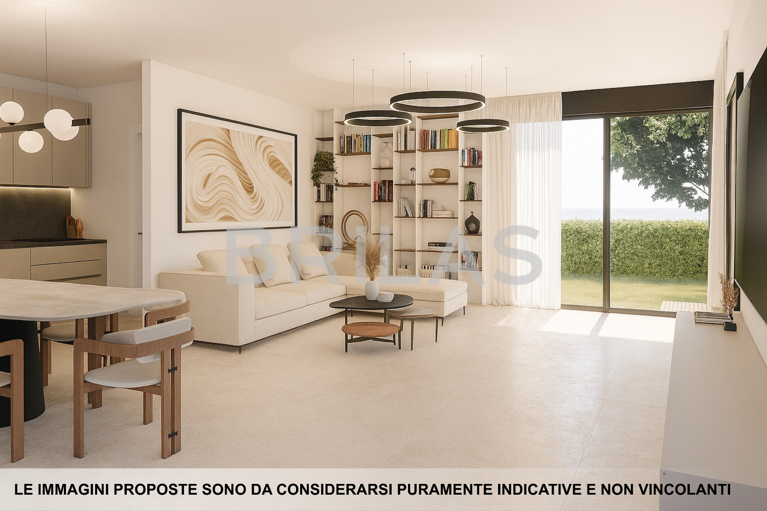 Residenze Via Lamberti _ Appartamento al piano terra con giardino privato_ Int. 2