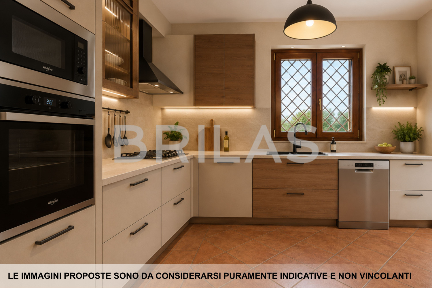 Villa bifamiliare con giardino
