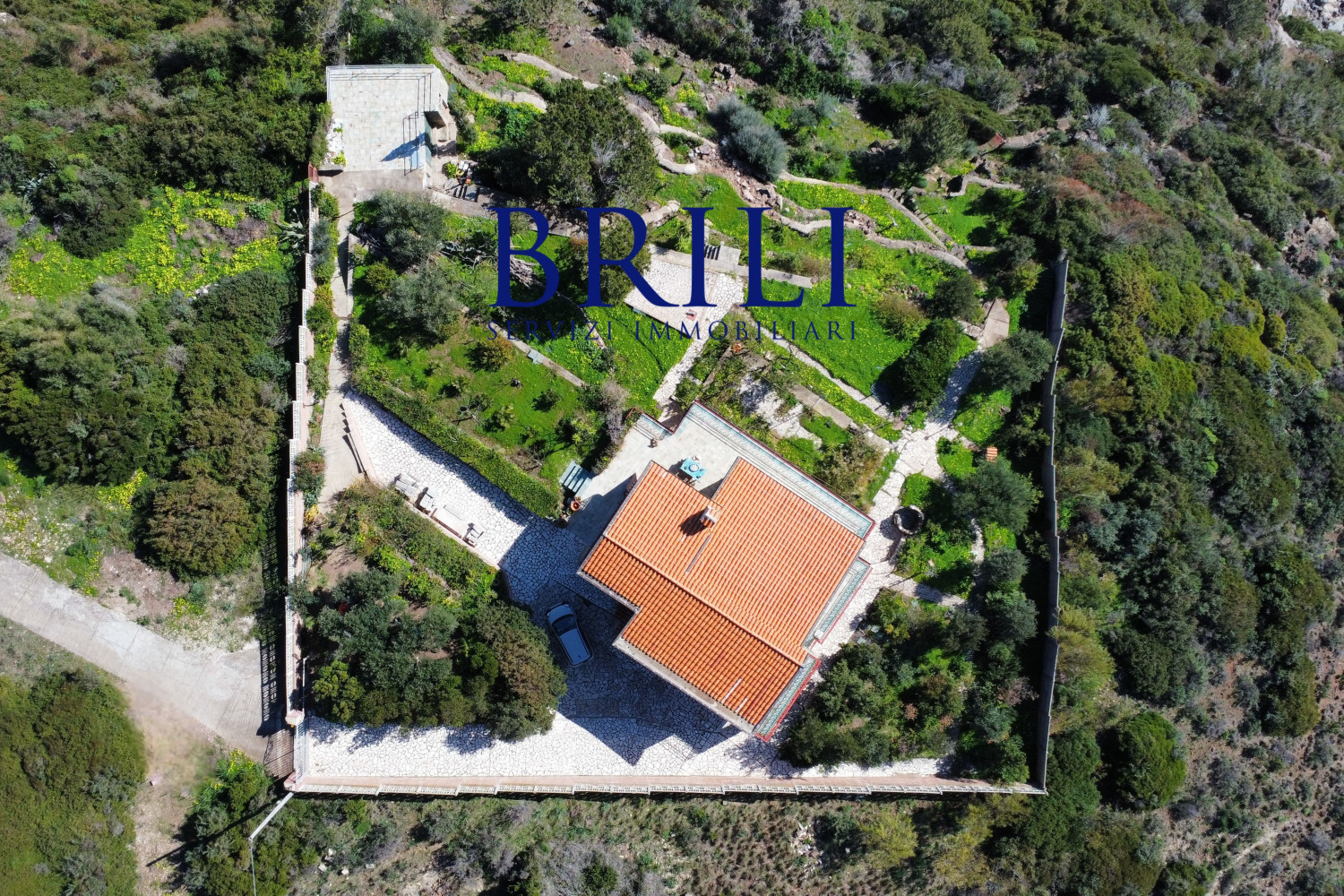 Cala Gonone: Villa Indipendente Panoramica Vista Mare con Terrazze