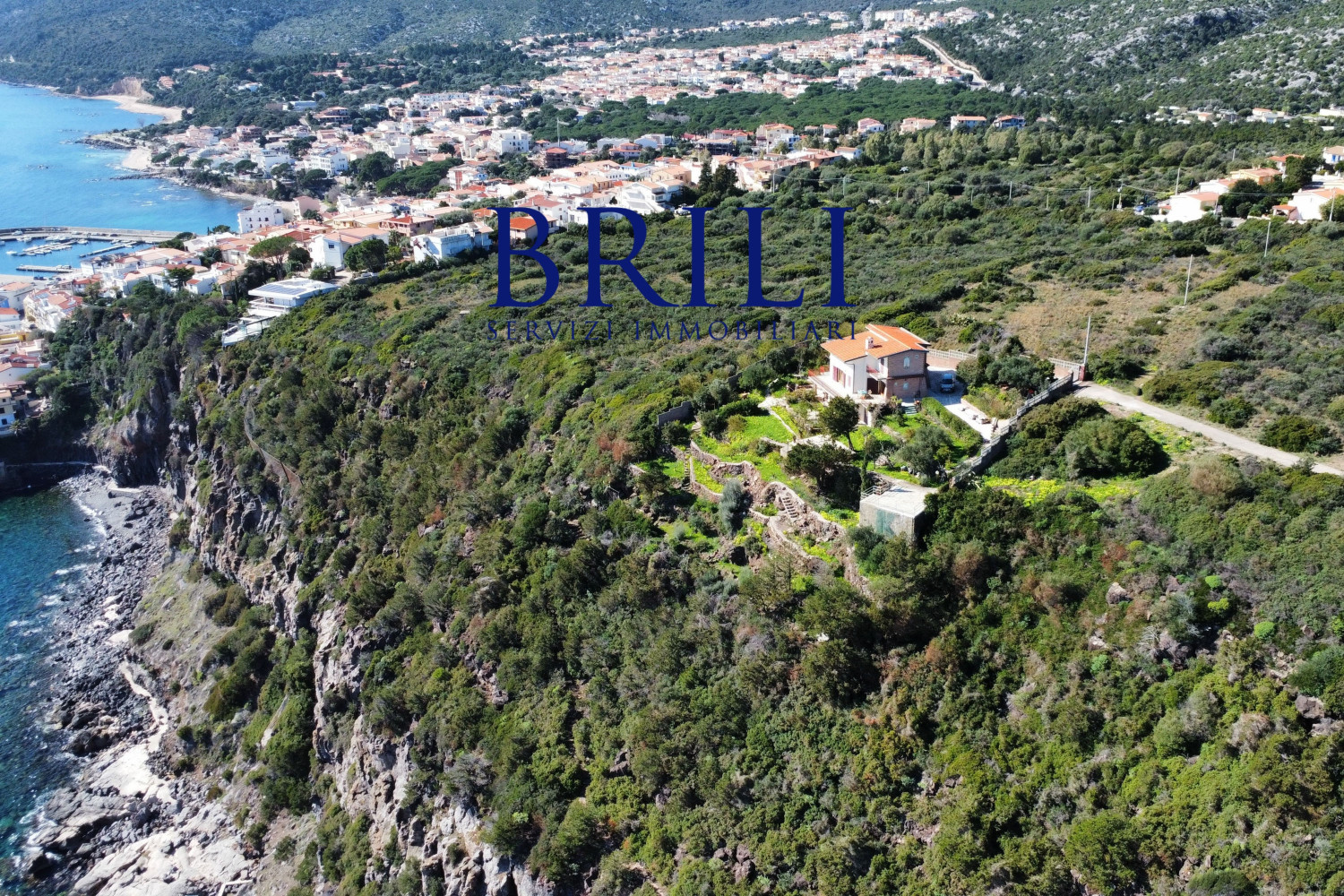 Cala Gonone: Villa Indipendente Panoramica Vista Mare con Terrazze