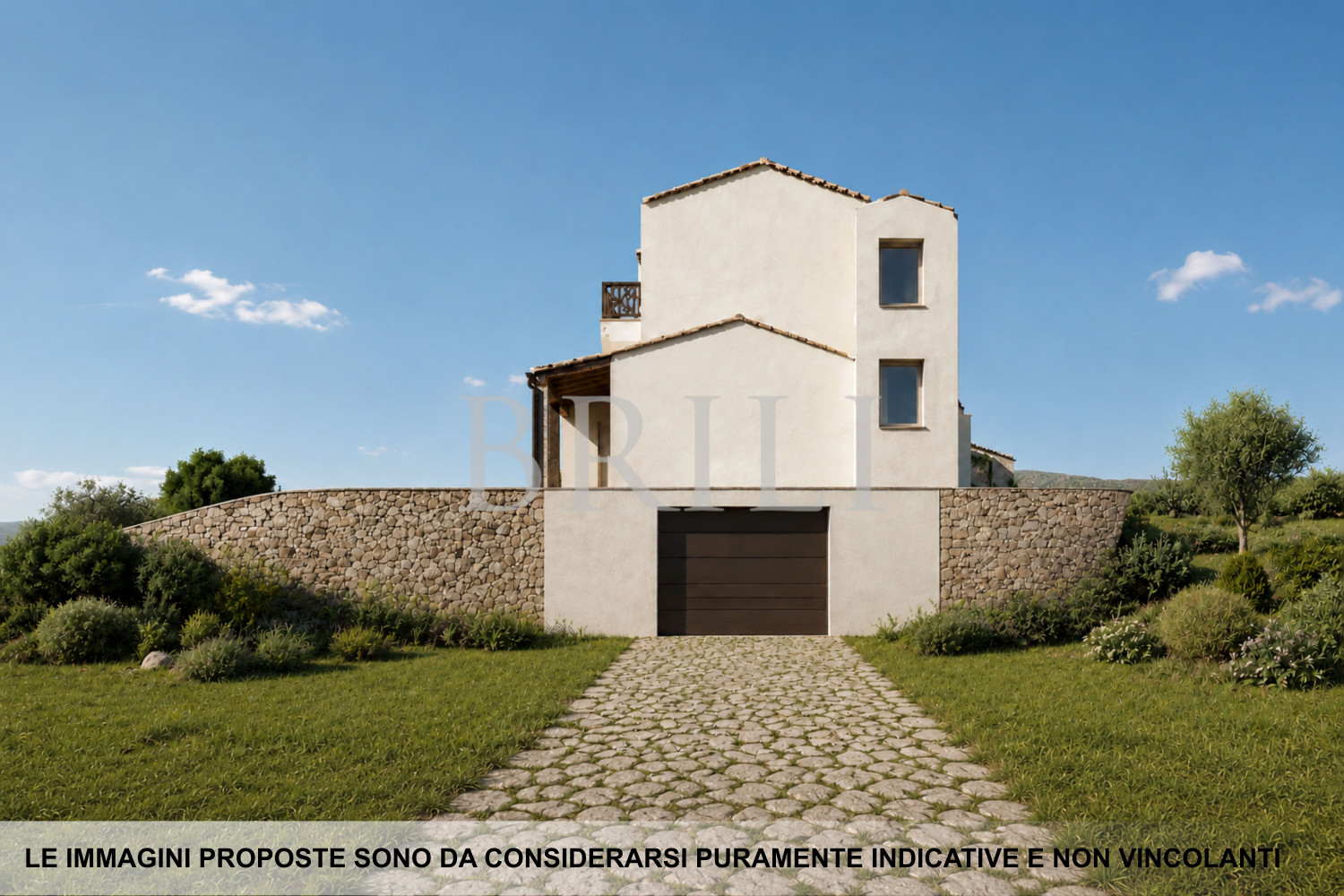 Terreno con progetto approvato per casa colonica con piscina