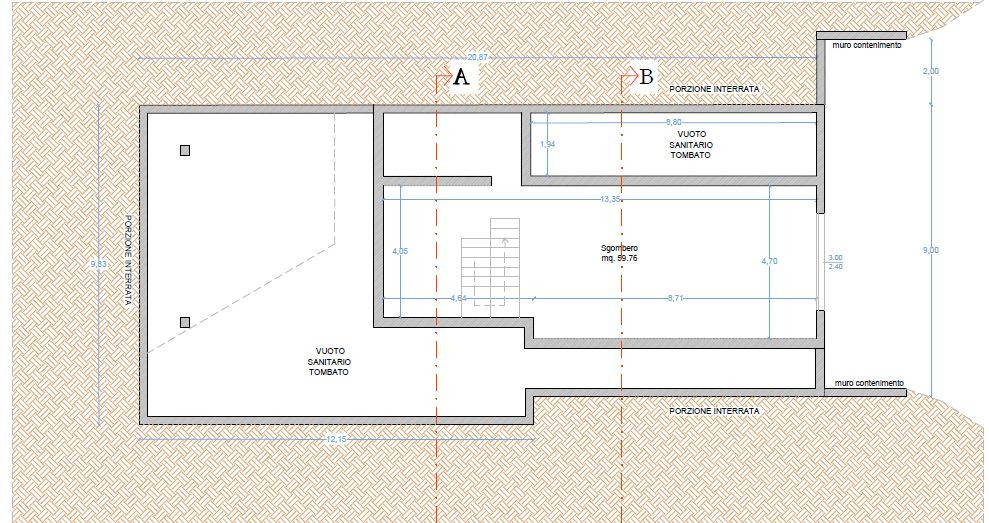 Land for farmhouse with swimming pool