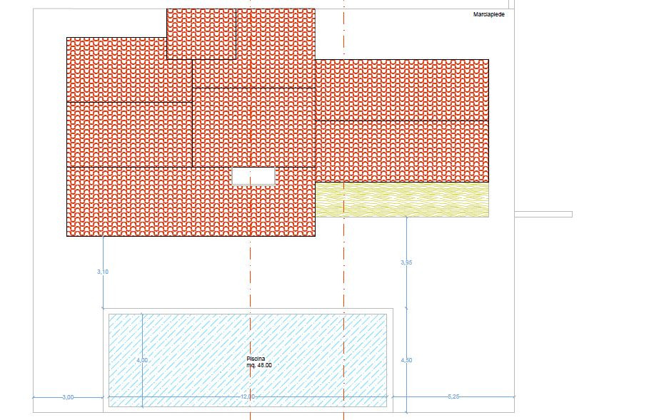 Land for farmhouse with swimming pool
