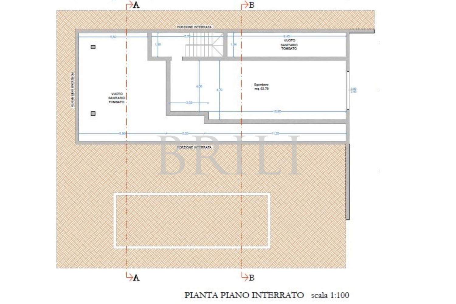 Terreno per casa colonica con piscina