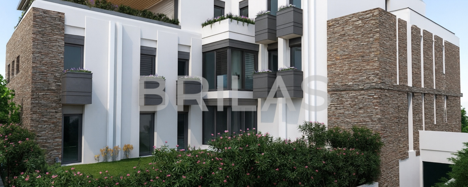 Residenze Via Lamberti _ Appartamento Trilocale al piano primo con ampia terrazza_ Int.8