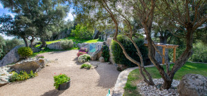 Villa singola su unico livello con vista panoramica