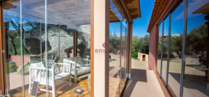 Villa singola su unico livello con vista panoramica