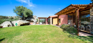 Villa singola su unico livello con vista panoramica