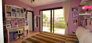 Villa with swimming pool with seaview in Suiles