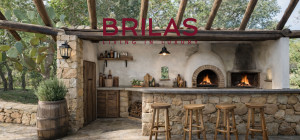 Villa rustica con vigna e uliveto