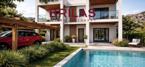 Villa singola con piscina in costruzione a Pittulongu-Bados