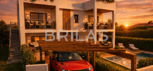 Villa singola con piscina in costruzione a Pittulongu-Bados