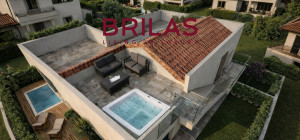 Villa singola con piscina in costruzione a Pittulongu-Bados