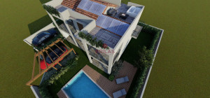 Detached Villa with Swimming Pool in Pittulongu - Under Construction