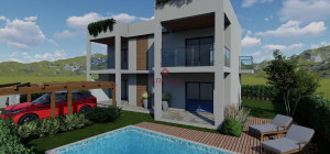 Detached Villa with Swimming Pool in Pittulongu - Under Construction