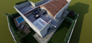 Detached Villa with Swimming Pool in Pittulongu - Under Construction