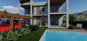 Detached Villa with Swimming Pool in Pittulongu - Under Construction