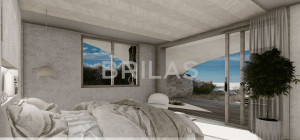 Villa di lusso fronte spiaggia con piscina e terrazze panoramiche