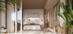 Villa di lusso fronte spiaggia con piscina e terrazze panoramiche