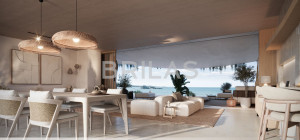 Villa di lusso fronte spiaggia con piscina e terrazze panoramiche