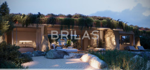 Villa di lusso fronte spiaggia con piscina e terrazze panoramiche