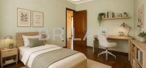 Villa bifamiliare con giardino