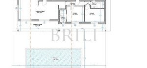 Terreno per casa colonica con piscina