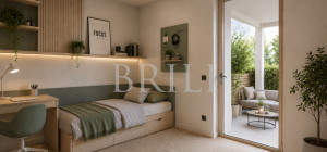 Olbia Boutique residence_ Trilocale piano terra con giardino