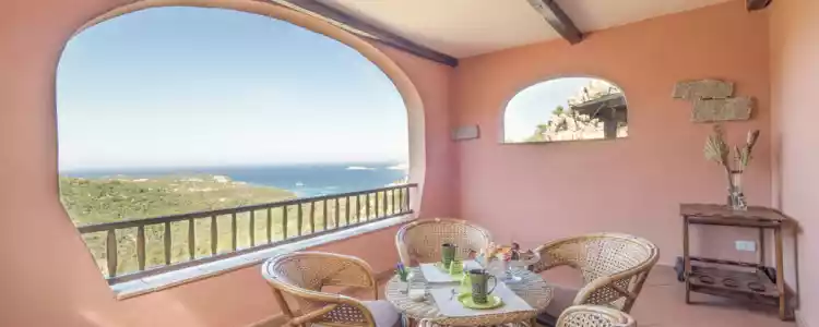 Appartamento con vista mare a Porto Cervo