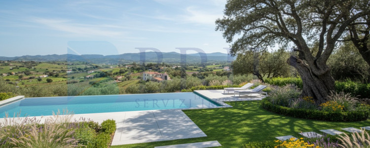 Villetta con con oltre un ettaro di terreno vicino a Berchidda