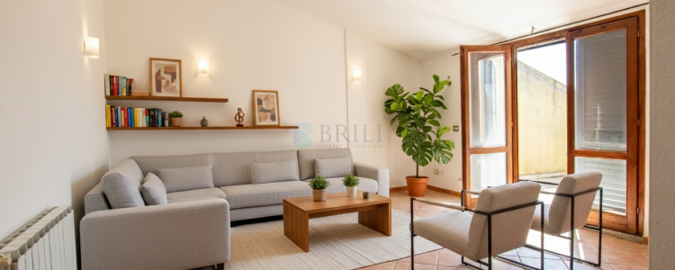 Tempio Pausania: large apartment on the top floor with stunning views