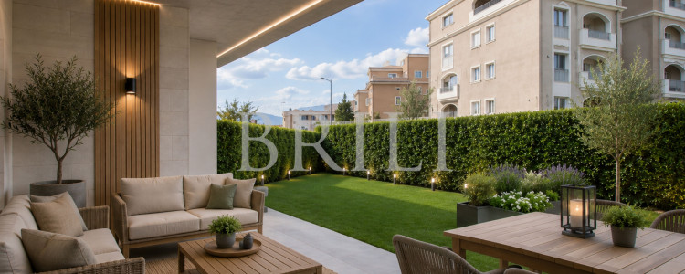 Olbia Boutique residence_ Trilocale piano terra con giardino