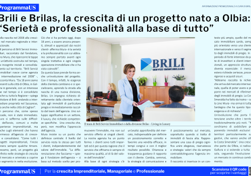 Brili e Brilas, la crescita di un progetto nato a Olbia: “Serietà e professionalità alla base di tutto” . L'Unione Sarda